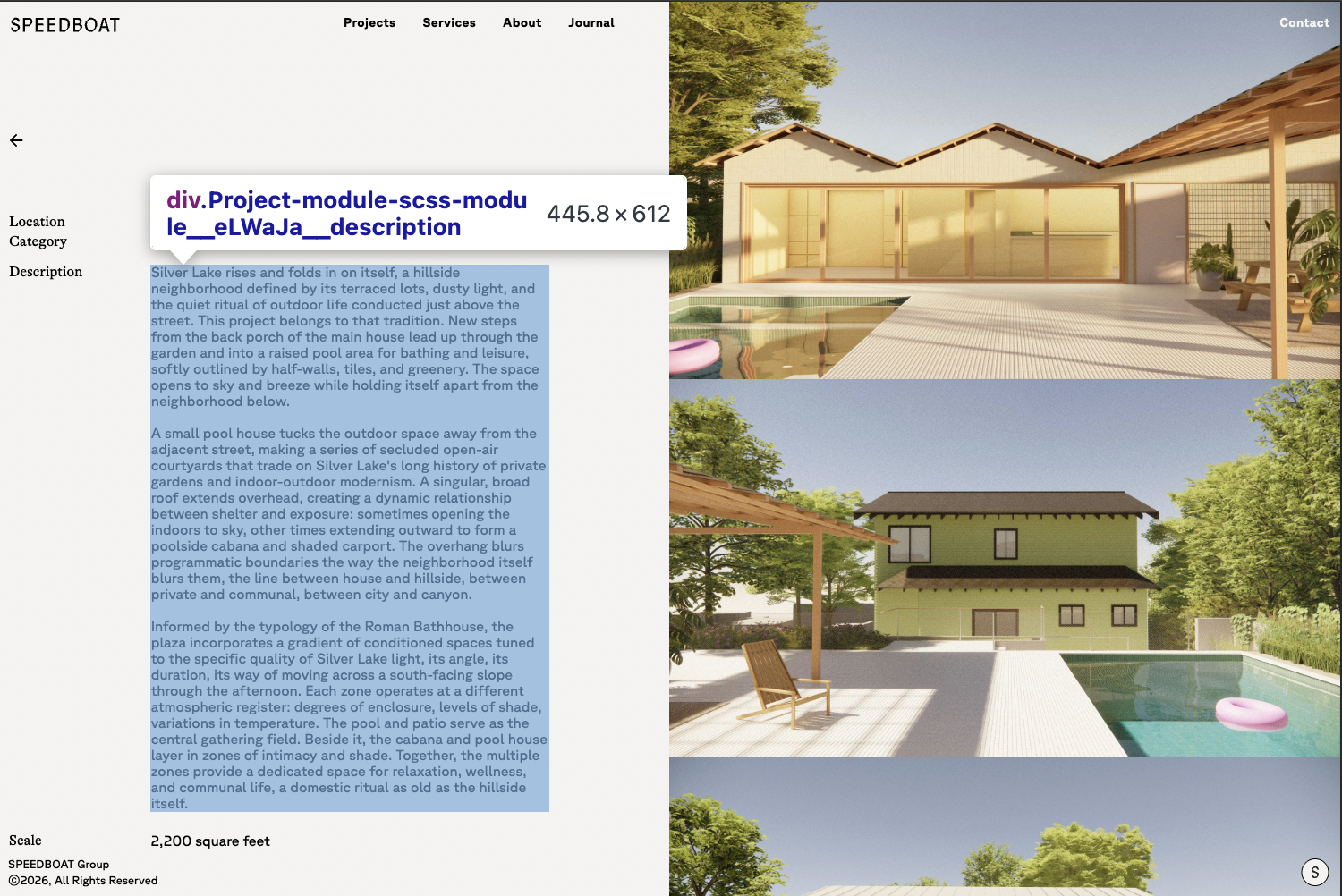 Website design